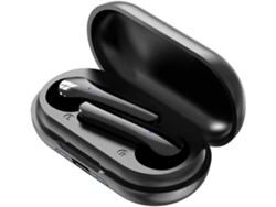 YEMAESRE Auriculares estéreo Bluetooth impermeables con cancelación de ruido, color negro