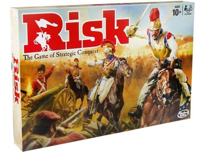 Juego Tablero Risk (Edad Mínima: 10 - Guerra)
