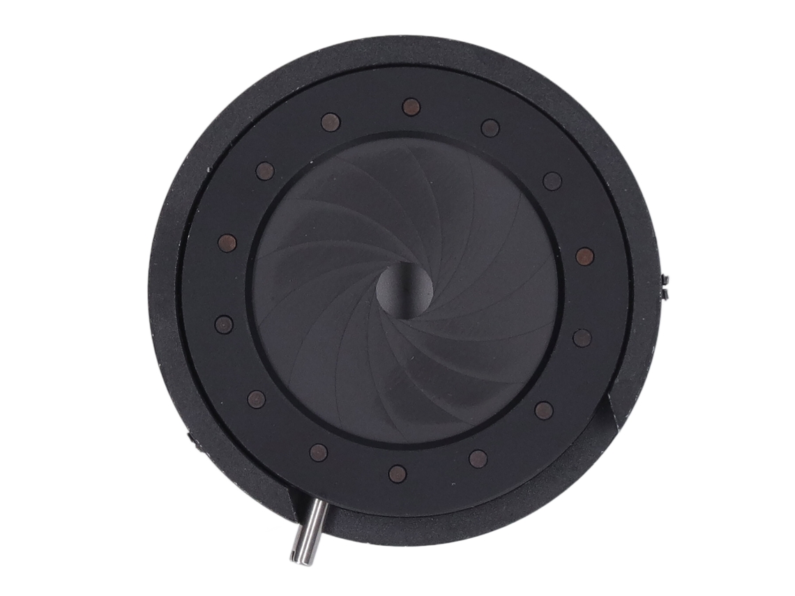 Diafragma de iris ajustable para cámara con orificio de 4,5-25 mm M36