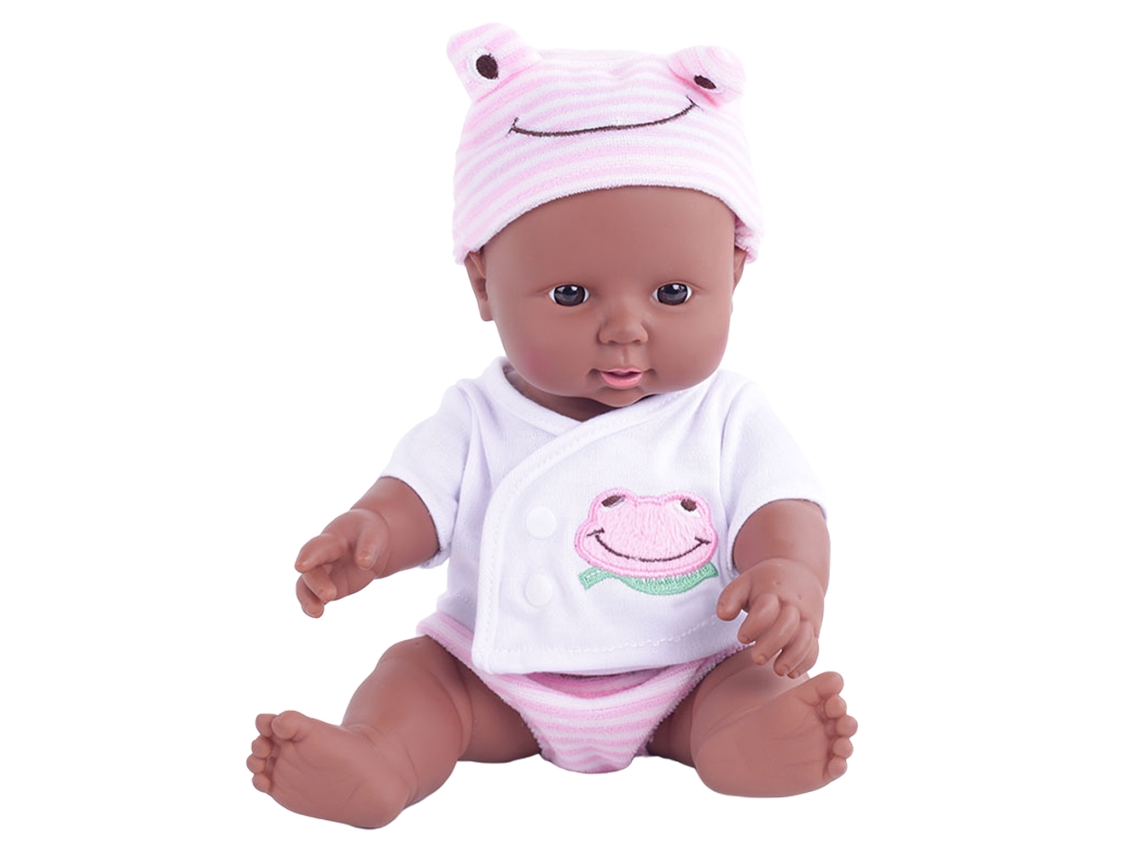 Rebe - Boneca Bebê de 30cm, Brinquedo Realista de Vinil Macio para Crianças, Meninos e Meninas