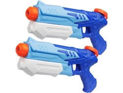 Pistola De Agua Infantil, Paquete De 2 Unidades Con Capacidad De 300 Cc, Largo Alcance, Ideal Para Vacaciones De Verano, Piscina Y Playa.