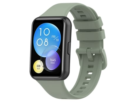 Correa de Silicona impermeable para Huawei Watch Fit 2 - verde claro