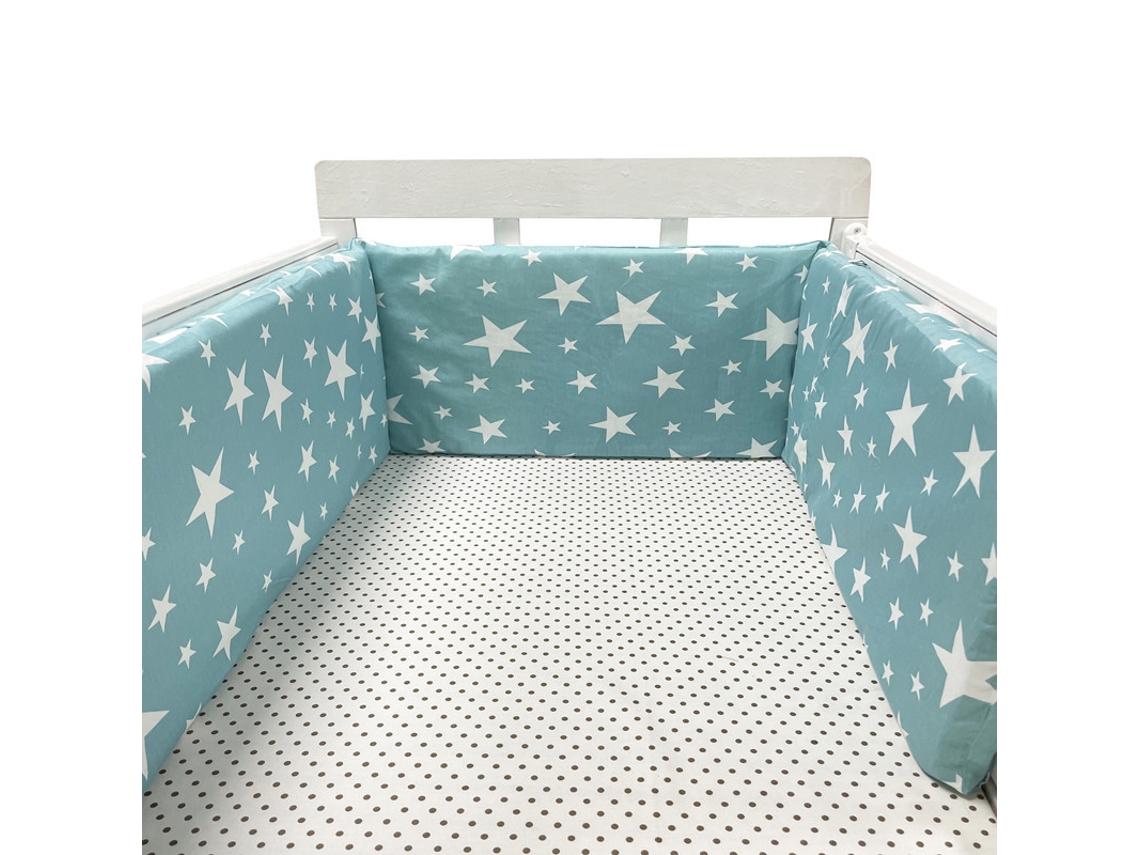 Protector De Cuna Chichonera Para Bebe, Barrera De Cama De Algodón Para Recien Nacidos, Coppo De Trenza, Cuna Para El Bebe