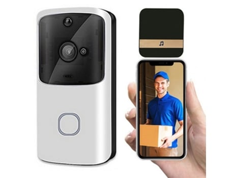 M10 Smart Hd 720p 2.4g Wifi inalámbrico Video Timbre Cámara Intercomunicador visual Visión nocturna Ip Timbre Cámara de seguridad inalámbrica M10 P...
