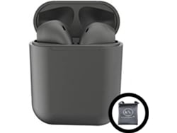 Auriculares Bluetooth True Wireless KLACK InPods 12 (In Ear - Negro Metalizado)