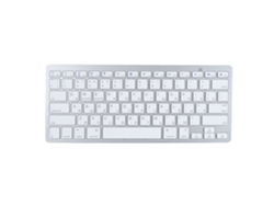 Teclado inalámbrico bilingüe ultrafino con Bluetooth