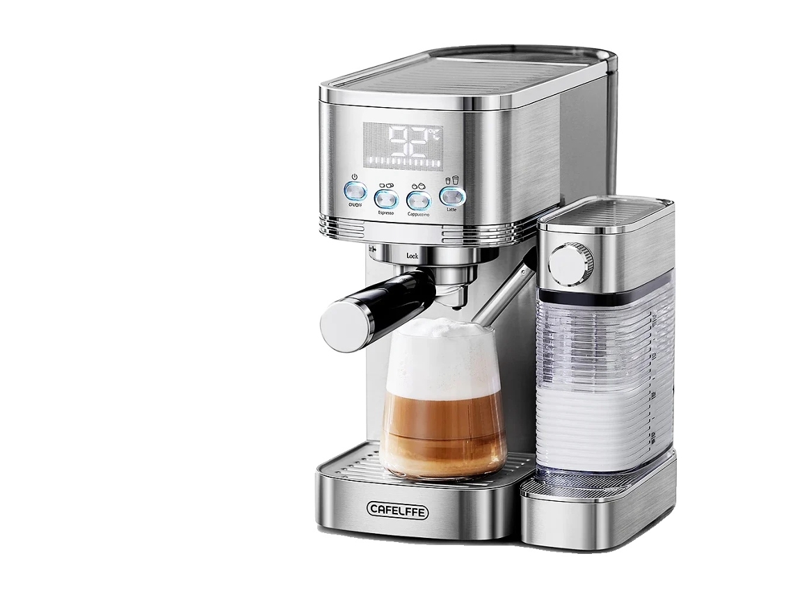 Cafetera espresso automática Cafelffe, presión de 20 bares, operación de un toque, OEM