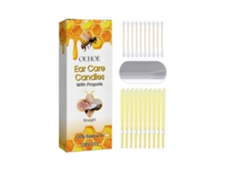 Kit de terapia auditiva con velas antiguas para terapia.