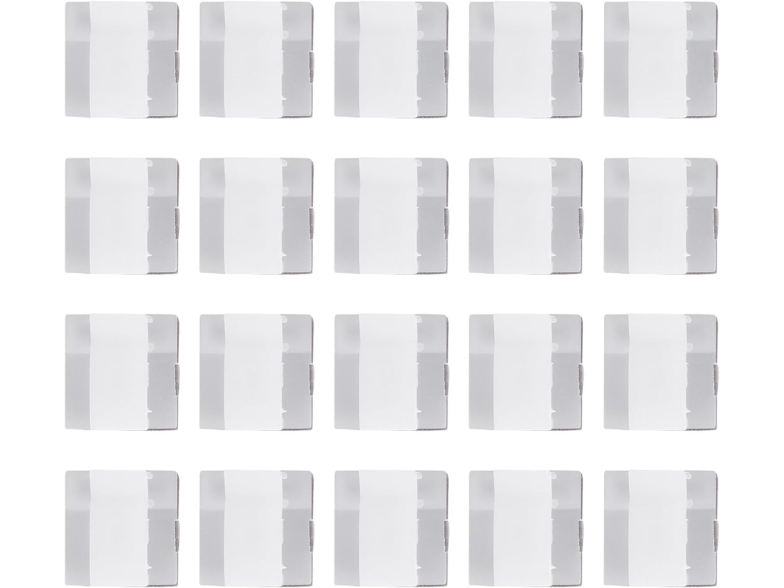 100 Mini Clips Autoadhesivos Para Cables