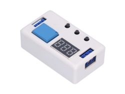 Relé Temporizador Digital Ajustable, Unidireccional, Con Memoria Permanente, Módulo De Retardo De 12 V Cc