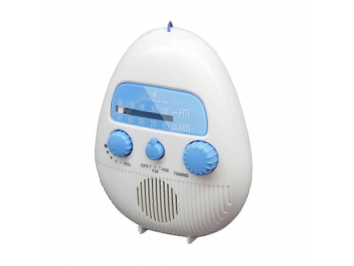 Radio impermeable GOKOCO con cable para ducha