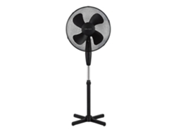 Ventoinha De Pé 45w Kikasa (3 Velocidades - 40 Cm - Preto)