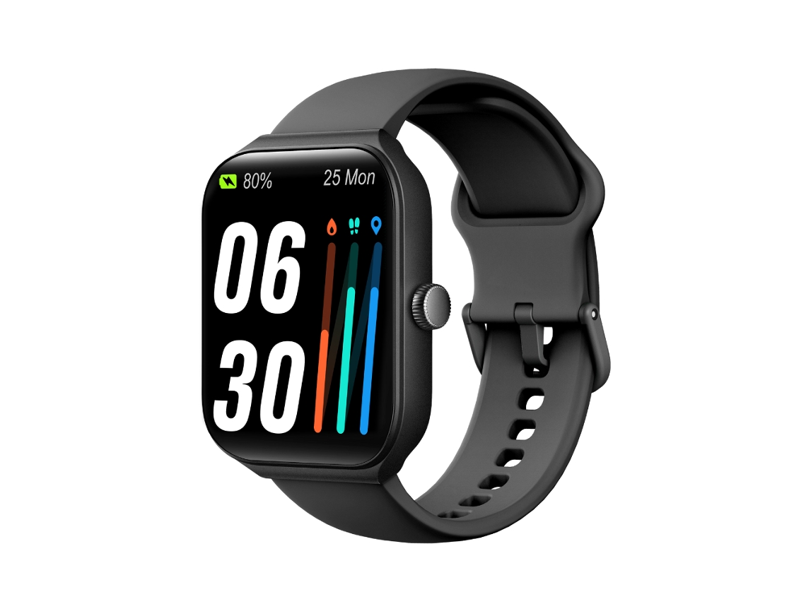 Smartwatch Autonomía Hasta 7 Días Negro BEUNIK Idw16 1.95'' Bluetooth