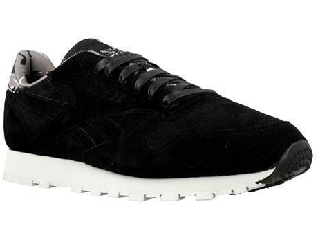 Zapatillas REEBOK CL Leather Tdc Hombre (40 - Negro)