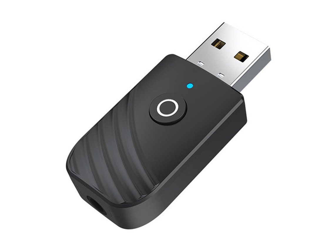 Adaptador De Audio Bluetooth 5.0 3 En 1, Transmisor Y Receptor Con Conexión Inalámbrica.