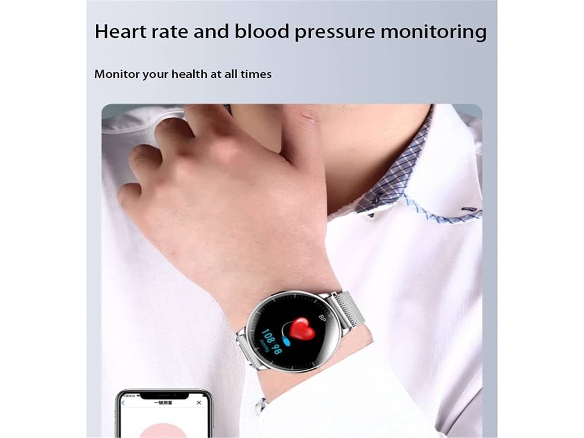 Smartwatch YIZHOOD YIZ1184 Plateado