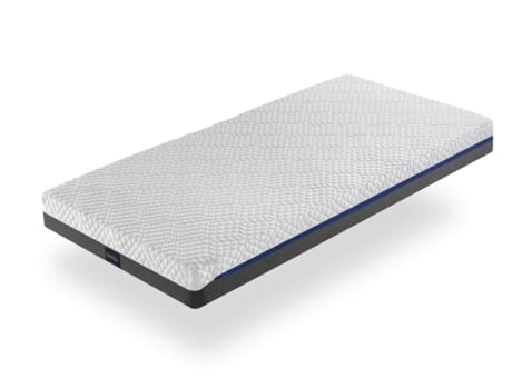 Colchon de espuma con viscoelastica Juvenil 90X150 PLATON, Altura 20 CM, Viscoelastica, ergonomico, desenfundable y transpirable. Montessori