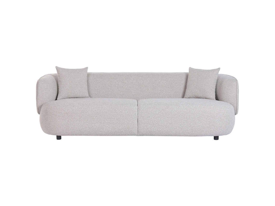 Sofa Poliester Madera 230x92x69cm
