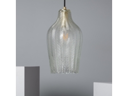 LEDKIA Lámpara Colgante Cristal Allende Transparente