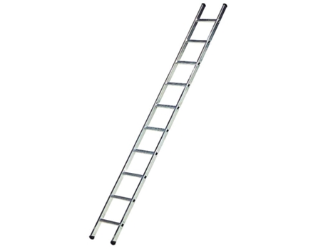 Escalera aluminio industrial 300 1 tramo 10 peldaños