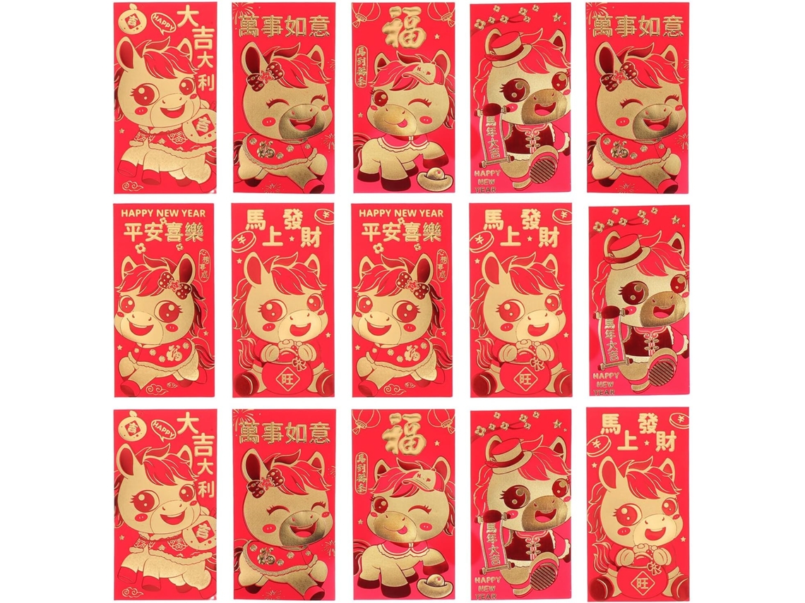 60 Sobres Rojos Chinos