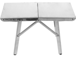 Taburete Plegable Portátil De Acero Estable Ideal Para Acampar Camping