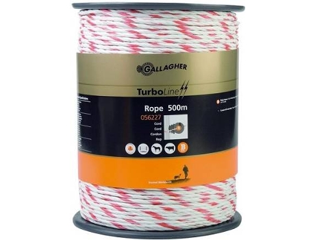 Rollo de Cuerda para Animales de Granja GALLAGHER Superconductora (Rojo - 500m)