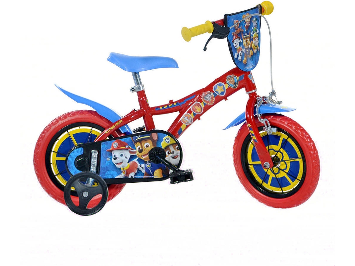 Bicicleta PAW PATROL Rojo (Edad Minima: 3 años - 12")
