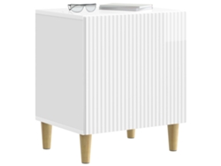 Maison Exclusive - Armario De Noche 2 Pcs Brillante 43 X 34,5 X 50 Cm