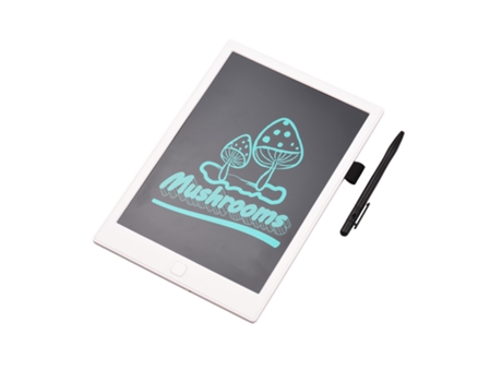 Tableta de escritura LCD Pantalla monocromática de 10 pulgadas con lápiz óptico Dibujo Escritura Tomar notas Dejar mensajes para niños pequeños Niñ...