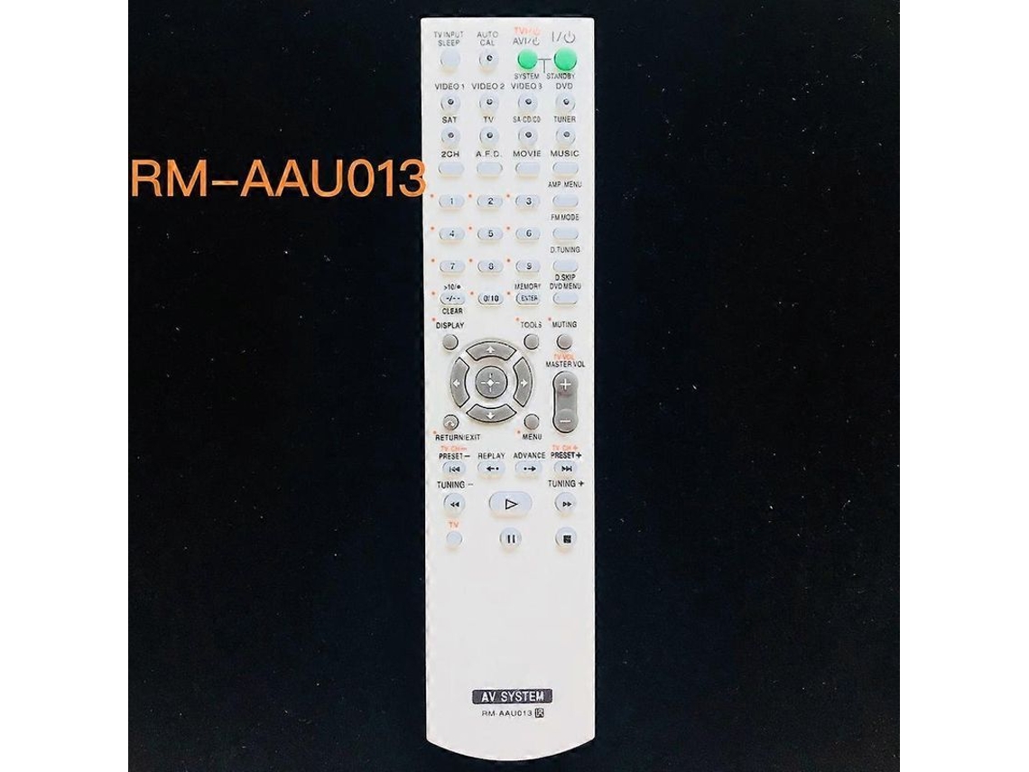 Mando a distancia de repuesto para receptores AV Sony Str k1600/k790/k685/dg500/kg700/kg800/de598/dh800/k675p CHARM