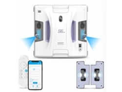 Robot limpiacristales Hobot-S6 con fregonas motorizadas y pulverizador automático dual SMARTBOT HOBOT