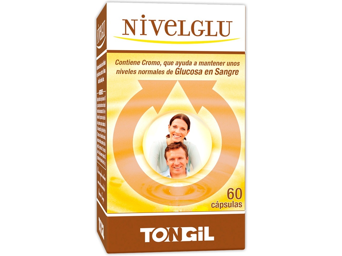 Complemento Alimentar TONGIL Nivelglu 40-Ayuda A Mantener Niveles Controlados De Glucosa (Canela, Apple, Manzana)