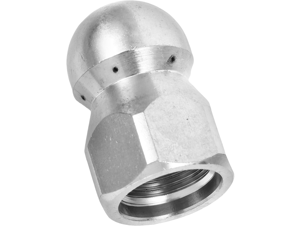 Acero Inoxidable 1 6 3/8, Boquilla Desatascadora De Alta Presión Para Limpiador,