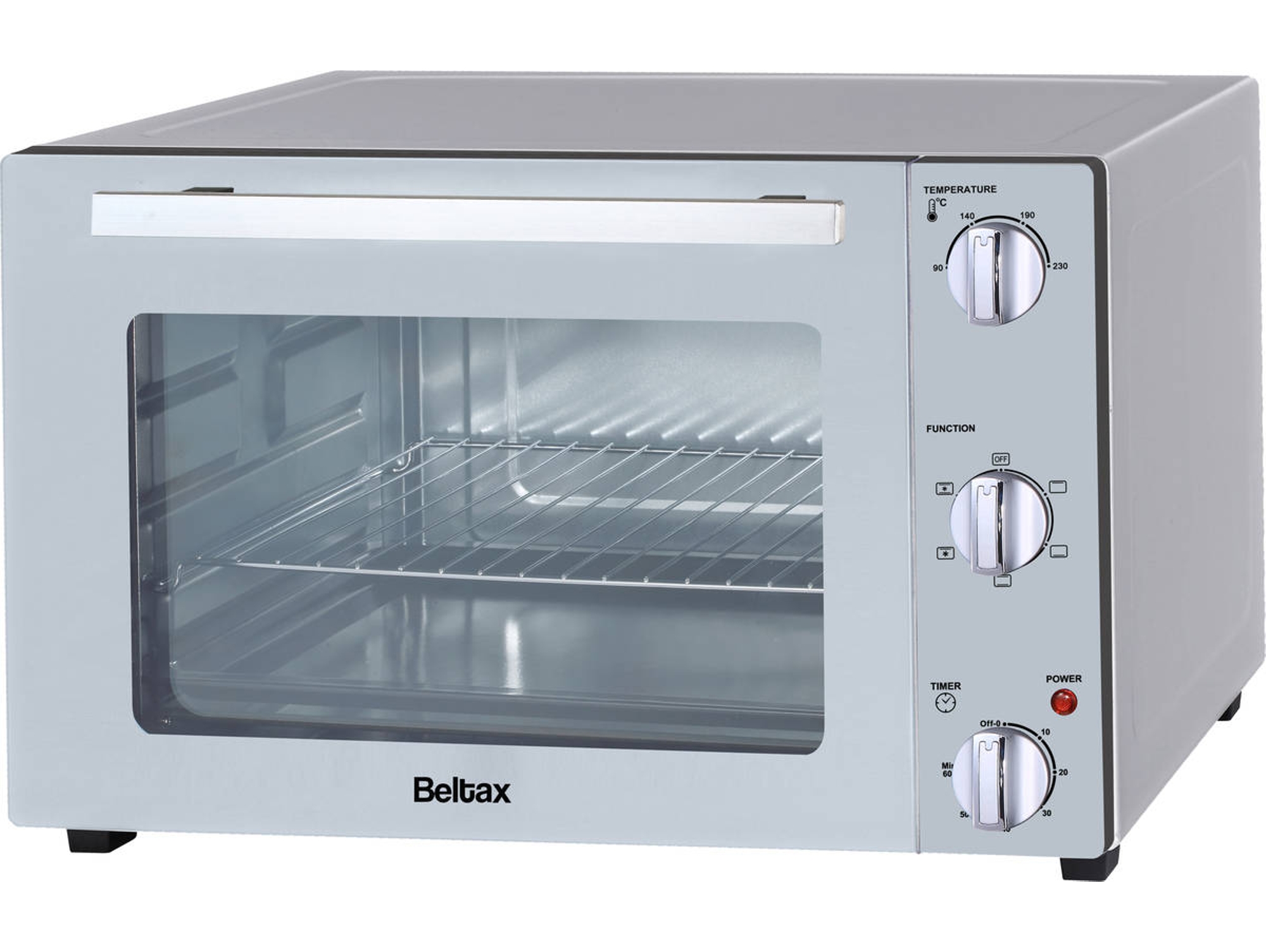 Mini horno BELTAX BEO-2058-S (Capacidad 58 L - 2000 W)