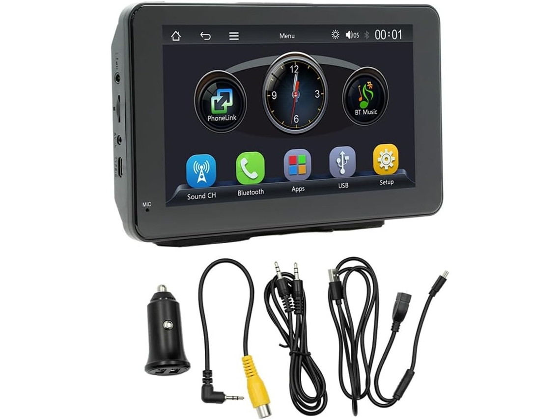 Grabadora De Conducción Portátil Para Coche De 7 Pulgadas Con Bluetooth, Pantalla, Reproductor Mp5 Y Gps.