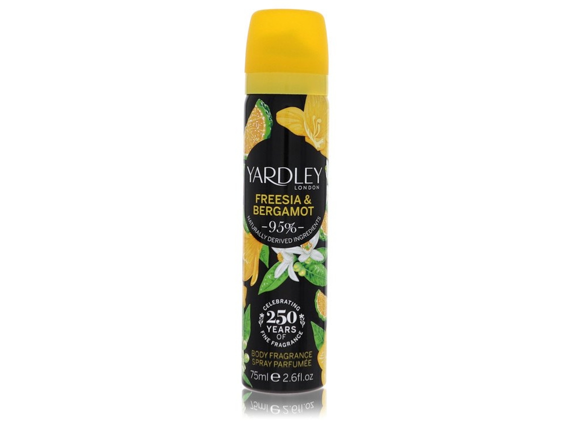 Perfume Femenino Yardley Freesia & Bergamot YARDLEY LONDON Body Fragrance 2.6 oz for Women (77 ml)