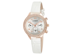 Reloj De Moda Para Mujer Con Movimiento Preciso Y Correa De Cuero Negro.