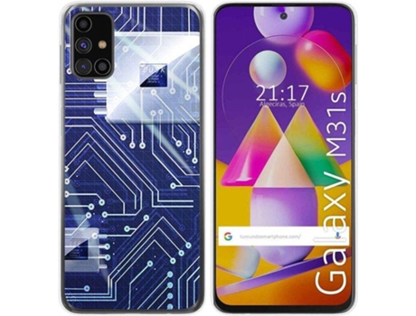 Carcasa Samsung Galaxy M31s TUMUNDOSMARTPHONE Circuito Multicolor