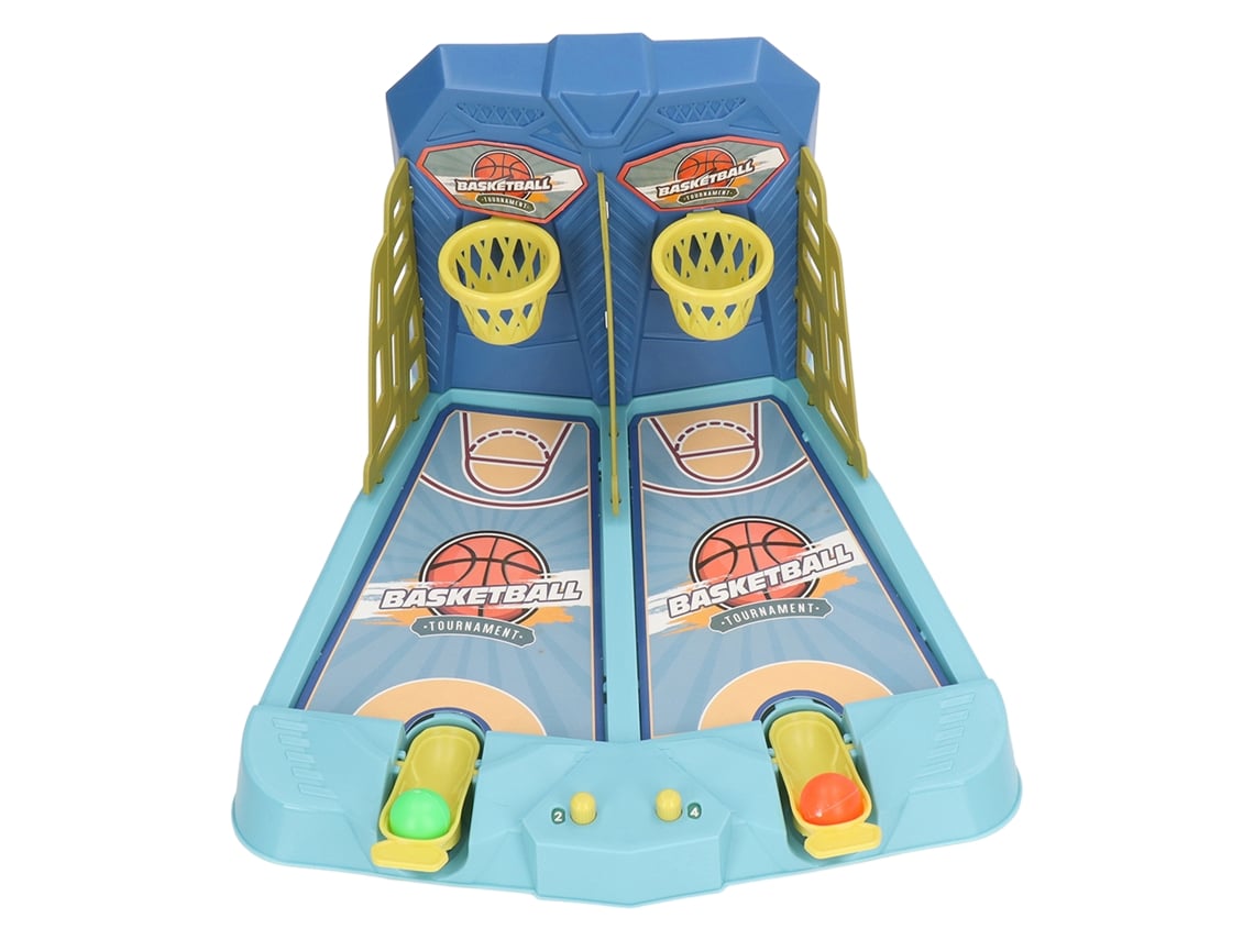 Ats-juego De Baloncesto De Mesa Para Adultos Y Niños Interacción Padre-hijo Coordinación Ojo-manos Azul Pavo Real