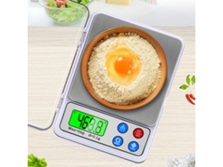 Báscula Electrónica De Precisión De 6 Kg/0,1 G Para Cocina Y Repostería, Pantalla Lcd De 2,2 Pulgadas