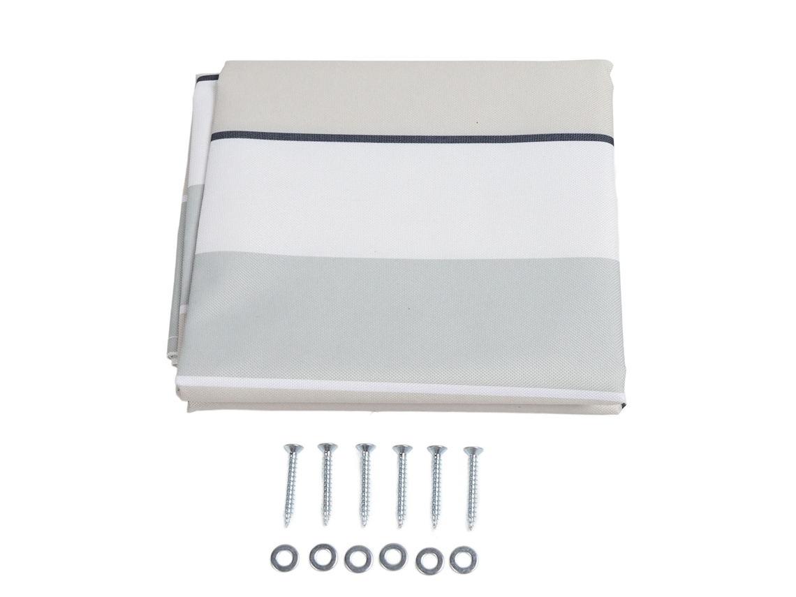 Sombrilla colgante de tela Oxford 600D, impermeable, resistente a la intemperie, ignífuga, para patio de juegos al aire libre