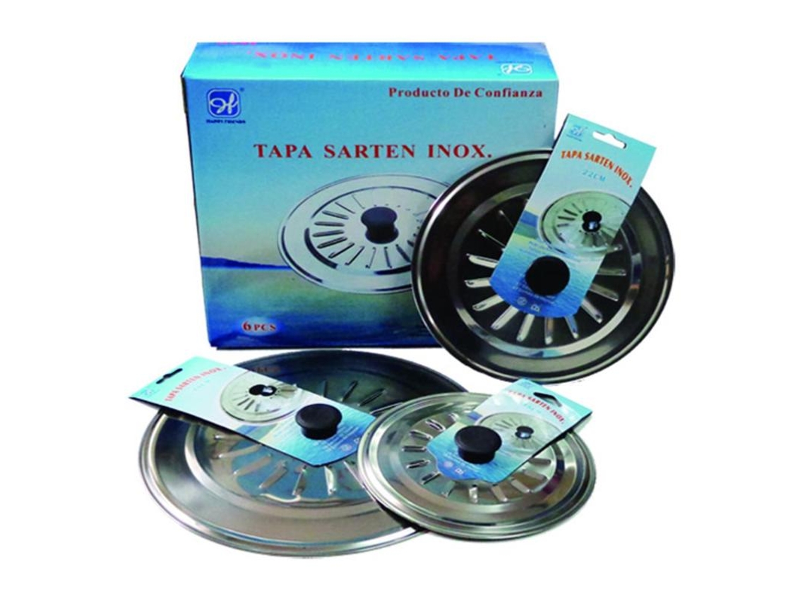 Tapa sarten inoxidable 24cm