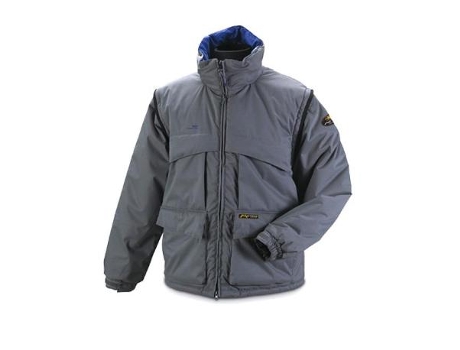 Ropa abrigo cazadora mensajero gris xl 288cdm manga desmonta