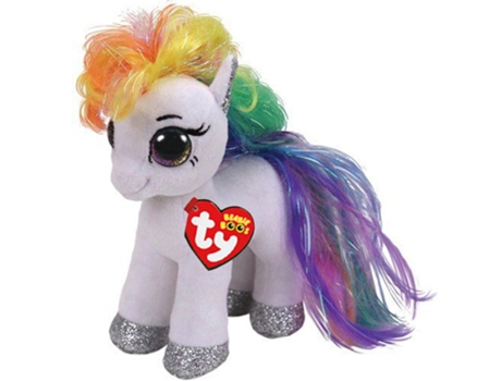 Muñeco de Peluche Beanie Caballo Blanco
