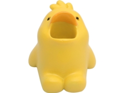 Mini Soporte Para Cepillos De Dientes Con Diseño De Animalito En Resina Amarilla - Diseño De Pato Para El Hogar Y Regalo