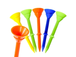 Juego de 50 tees de golf, accesorios para tees de golf de 83 mm Digitallab