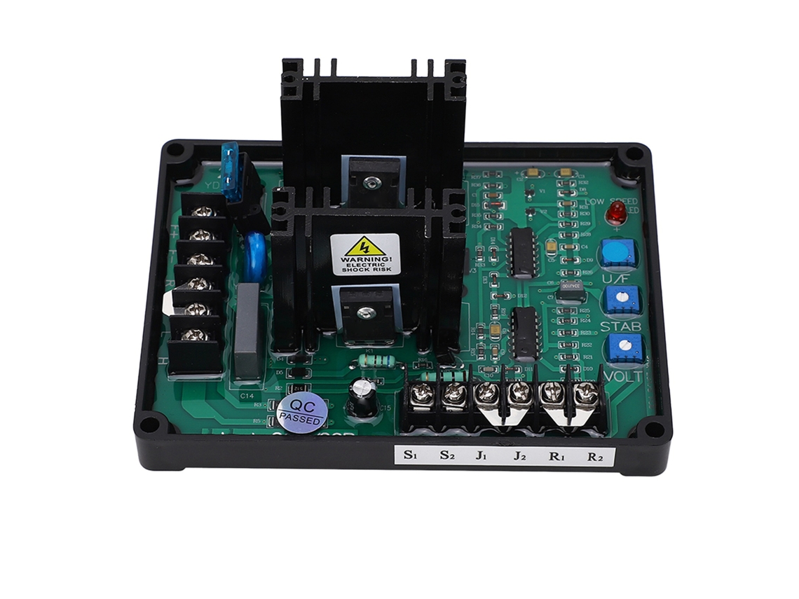 Módulo Estabilizador De Placa Reguladora Automática De Voltaje (avr) Para Generador Sin Escobillas De 180-240 Vca