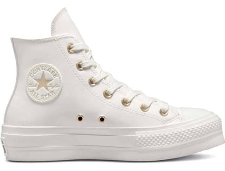 Zapatillas CONVERSE Chuck Taylor All Star Lift Platform Mono Mujer (40.5 - Blanco)