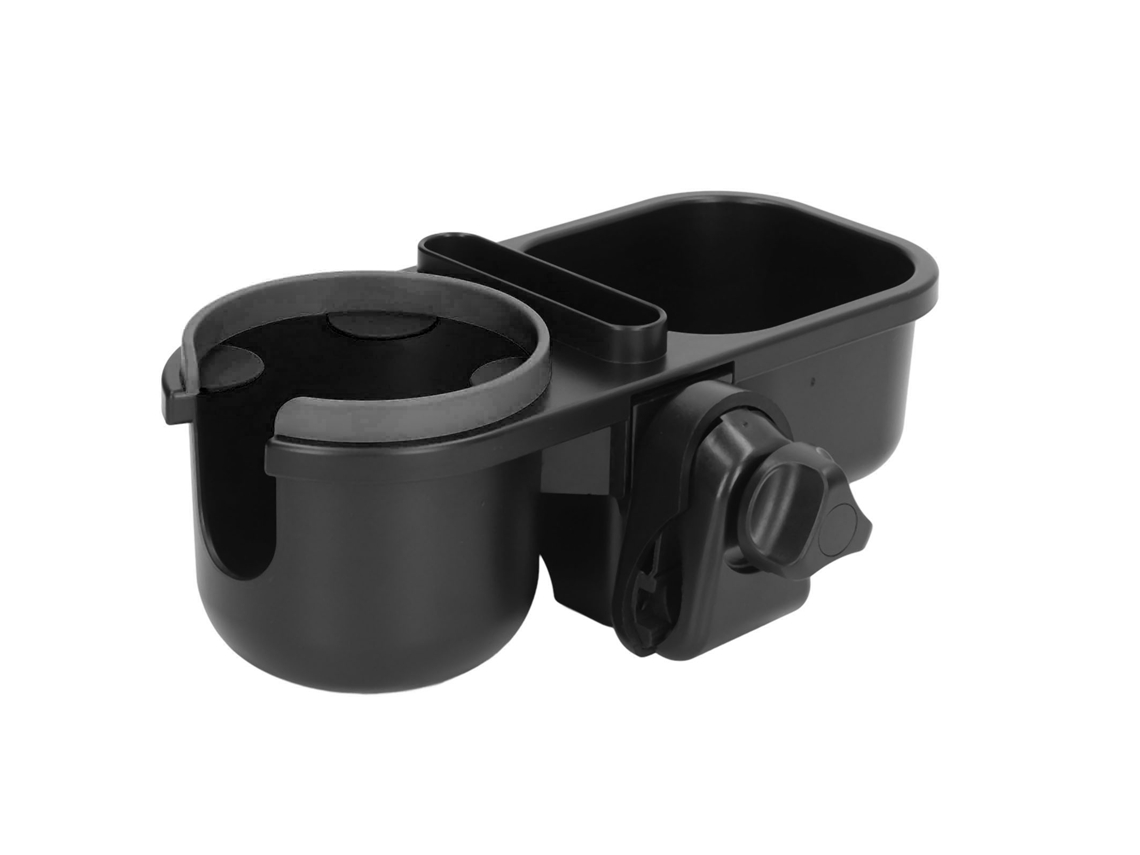 Portavasos 3 En 1 Para Cochecito De Bebé Con Soporte Antideslizante Giratorio De 360 Grados Para Teléfono Móvil.
